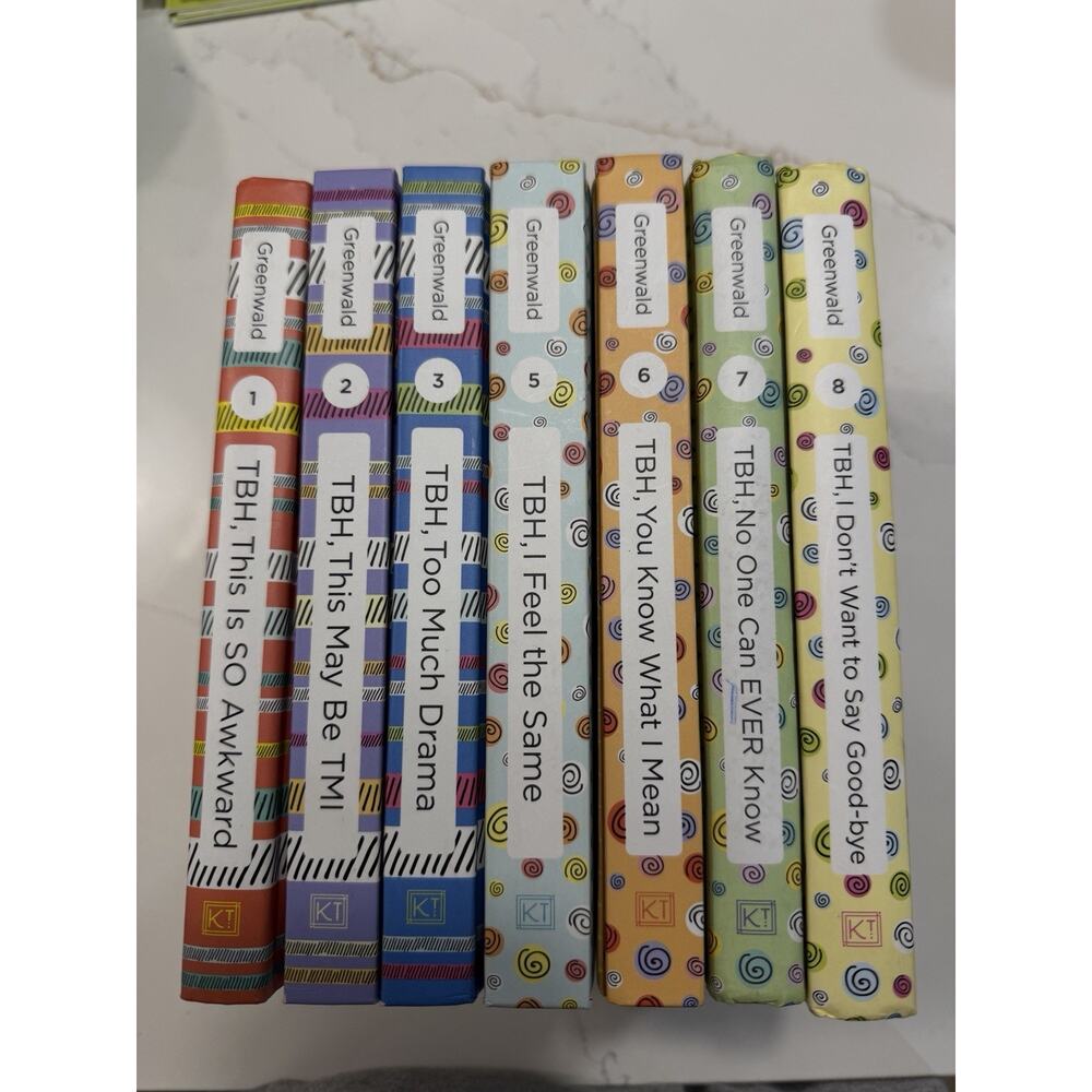 Lot of 7 TBH books by Lisa Greenwald 1235678